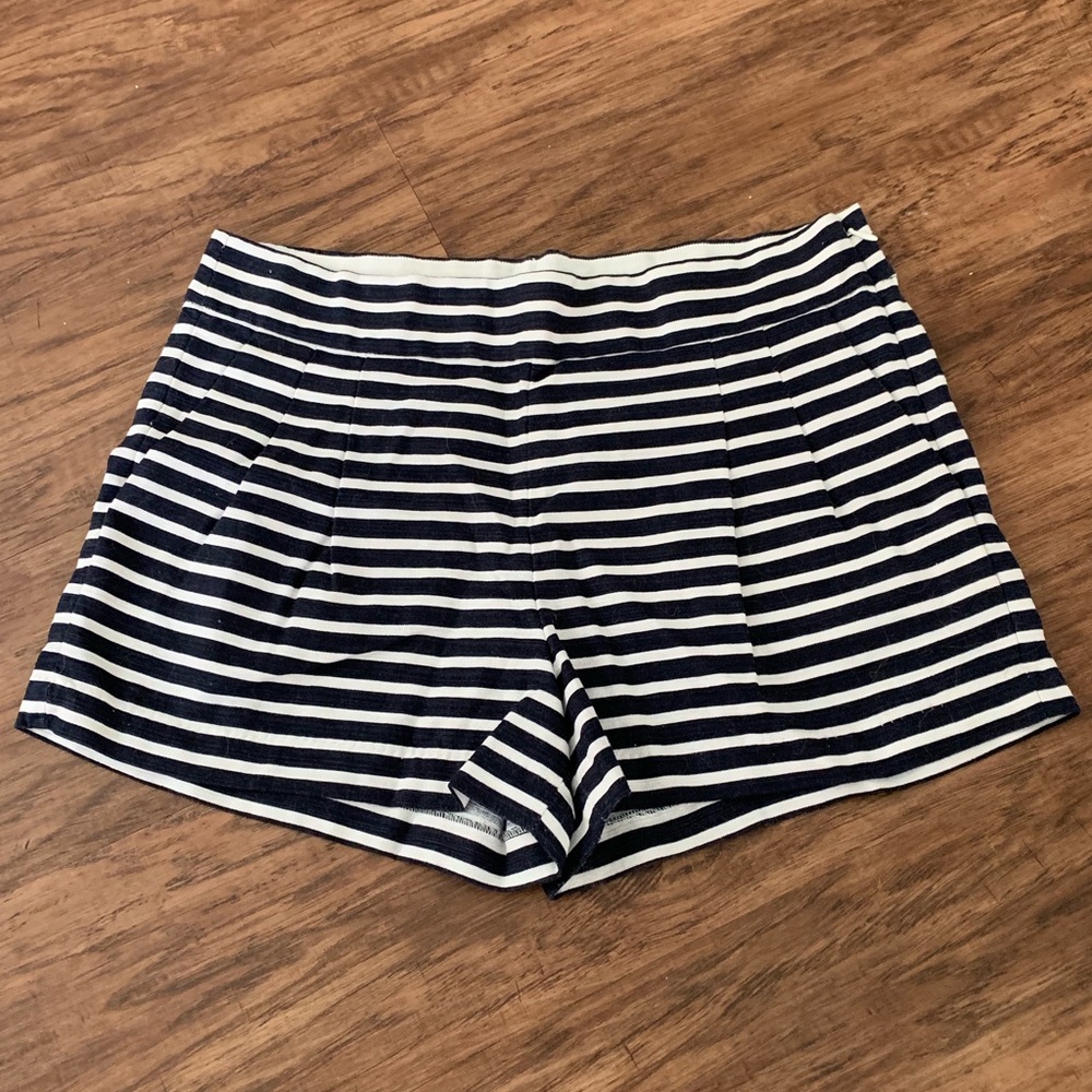 J Crew striped shorts